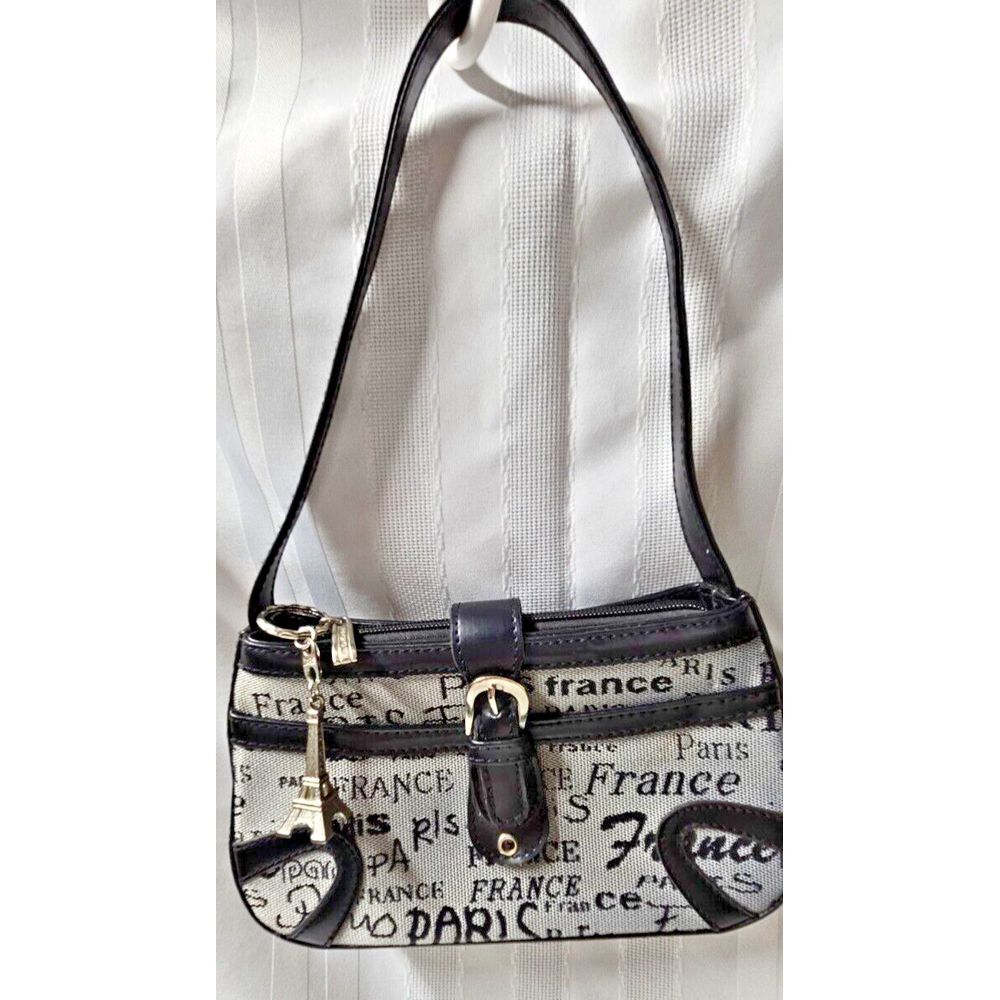 FRANCE PARIS small box w/eiffle tower charm handbag